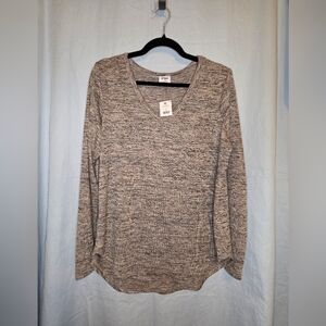 G400. NWT Cotton On Karly Long Sleeve Top in Sand Dune Twist - Size L